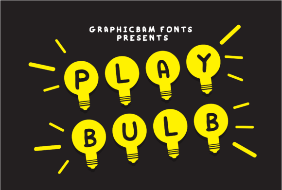 Play Bulb Font - Featured Image