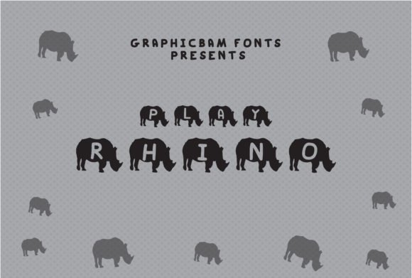 Play Rhino Font - Featured Image