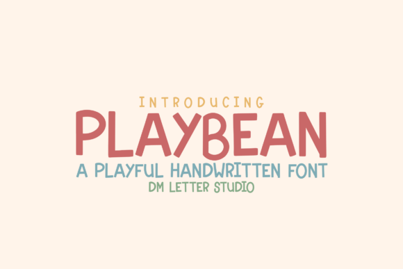 Playbean Font - Featured Image