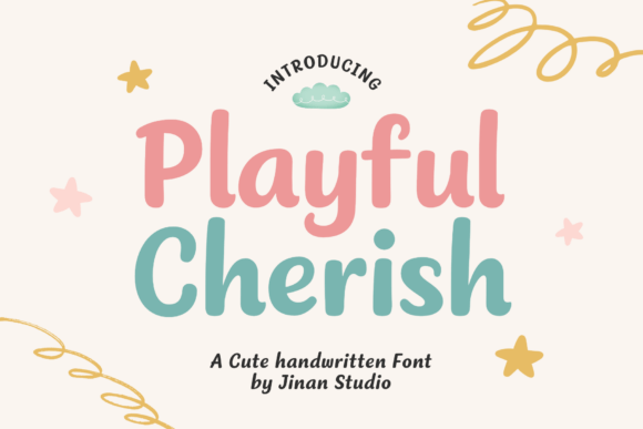 Playful Cherish Font - Featured Image