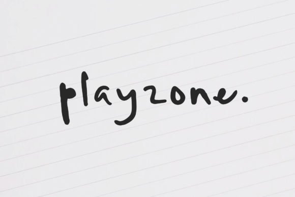 Playzone Font - Featured Image