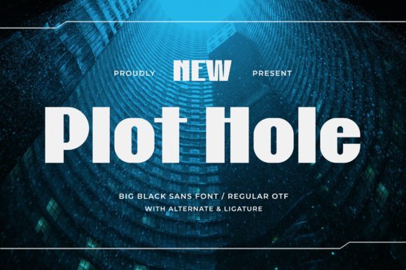 Plot Hole Font - Featured Image