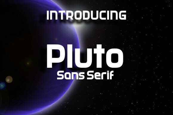 Pluto Font - Featured Image