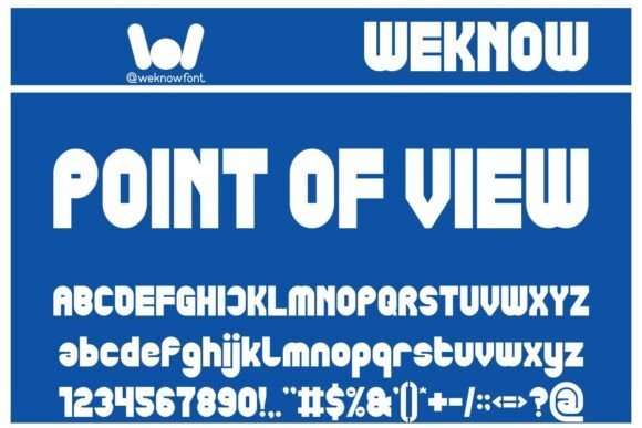 Point of View Font - Featured Image