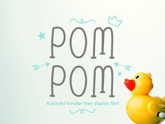 Pom Pom Font - Featured Image