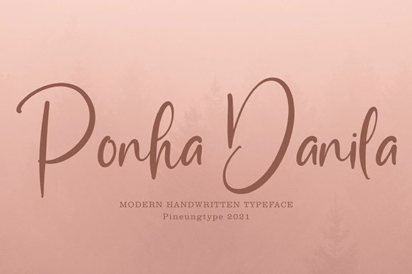 Ponha Danila Font - Featured Image
