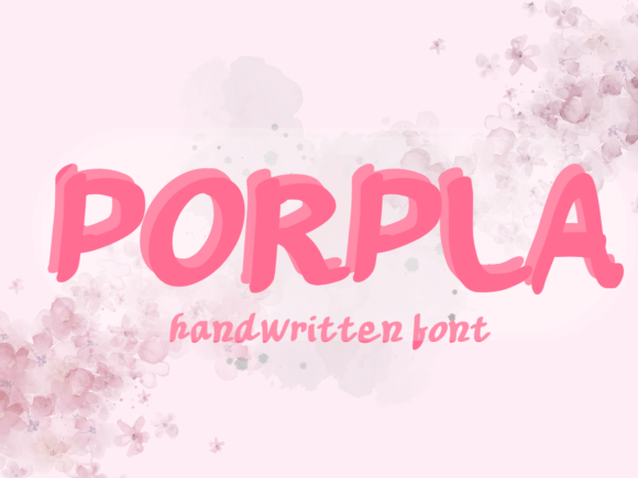 Porpla Font - Featured Image