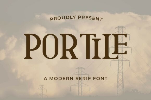 Portile Font - Featured Image