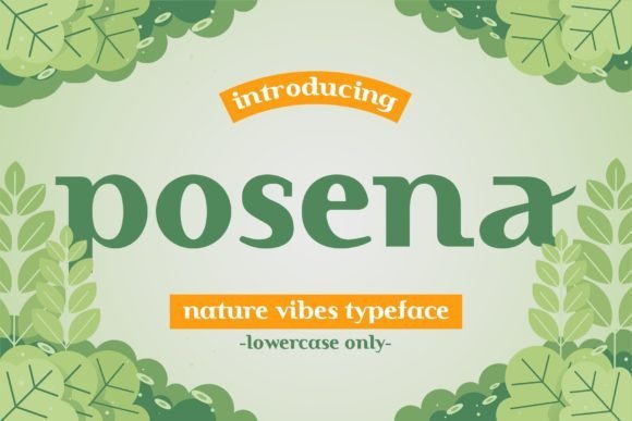 Posena Font - Featured Image