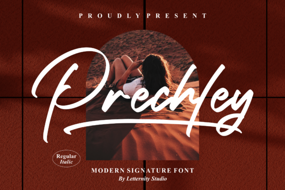 Prechley Font - Featured Image