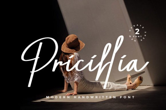Pricillia Font - Featured Image