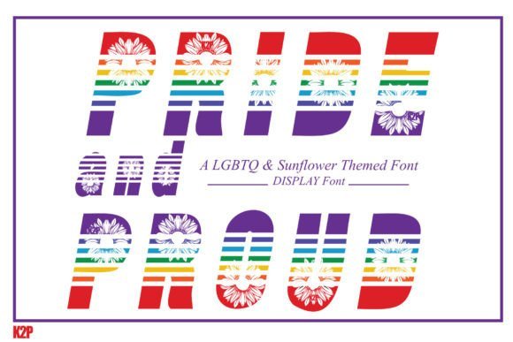 Pride and Proud Font - Featured Image