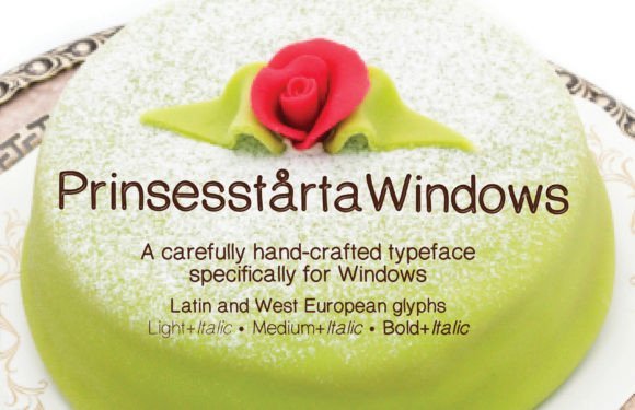 Prinsesstarta Font - Featured Image