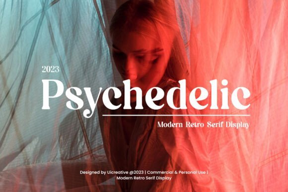 Psychedelic Font - Featured Image