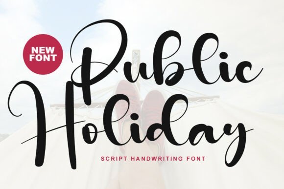 Public Holiday Font - Featured Image