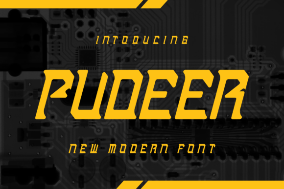 Pudeer Font Font - Featured Image