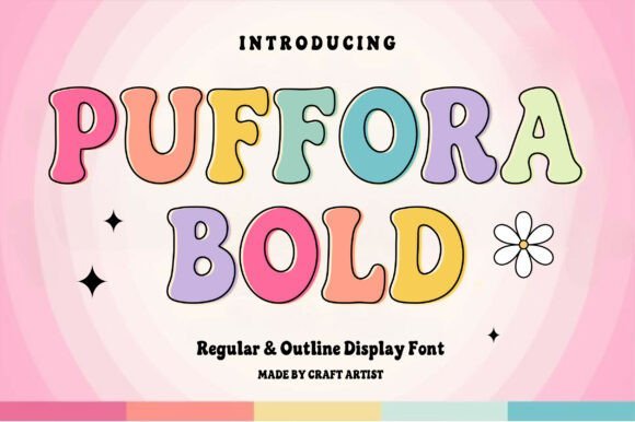 Puffora Bold Font - Featured Image