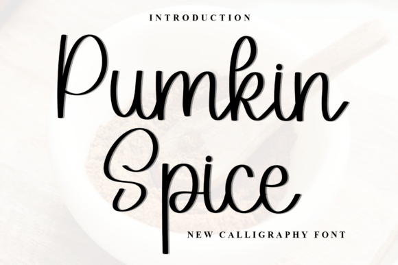 Pumkin Spice Font - Featured Image