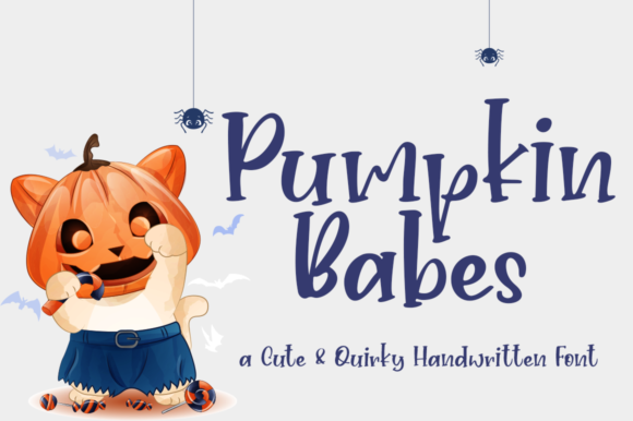 Pumpkin Babes Font - Featured Image