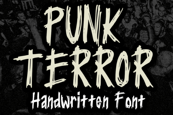 Punk Terror Font - Featured Image