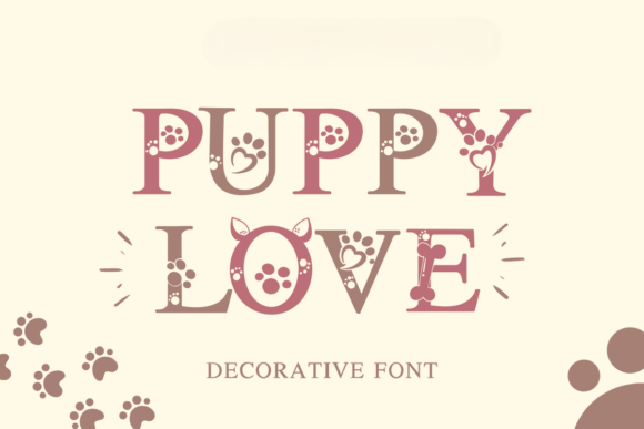 Puppy Love Font - Featured Image