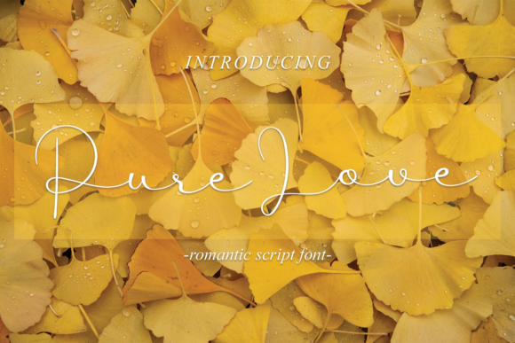 Pure Love Font - Featured Image