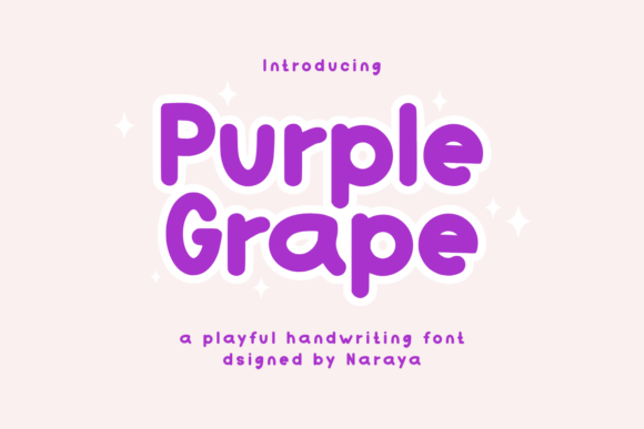 Purple Grape Font - Featured Image