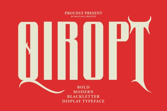 Qiropt Font - Featured Image