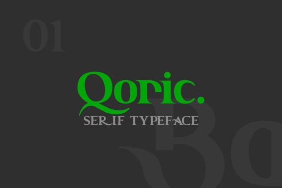 Qoric Font - Featured Image