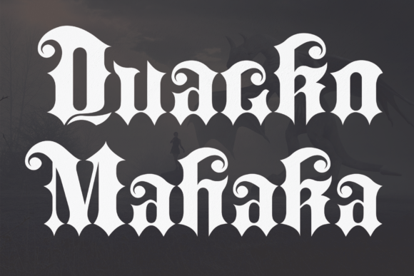 Quacko Mahaka Font - Featured Image