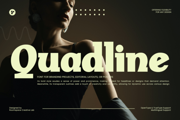 Quadline Font - Featured Image