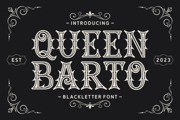 Queen Barto Font - Featured Image
