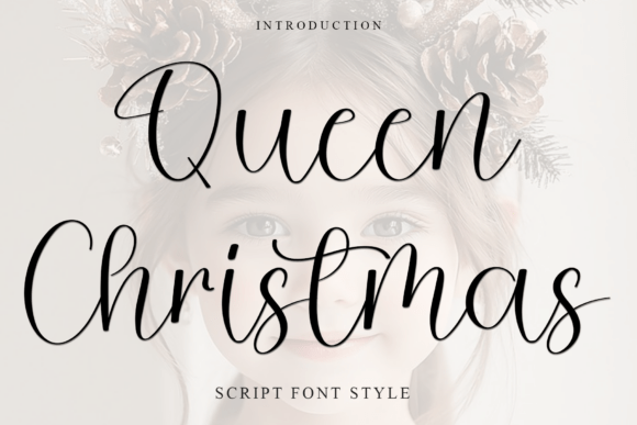 Queen Christmas Font - Featured Image