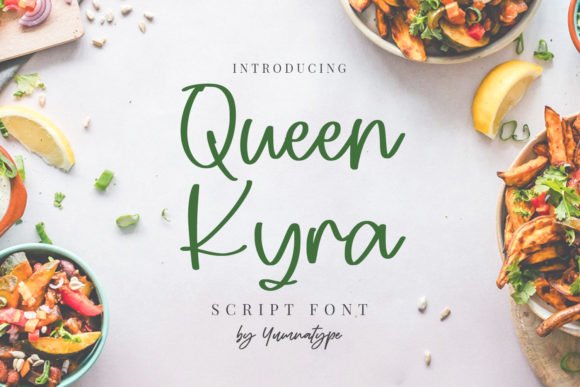 Queen Kyra Font - Featured Image
