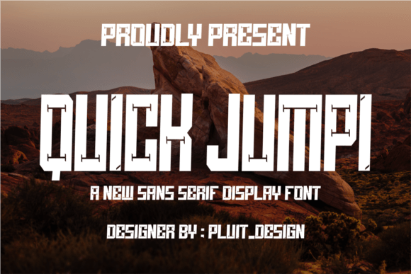 Quick Jumpi Font - Featured Image