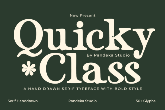Quicky Class Font - Featured Image