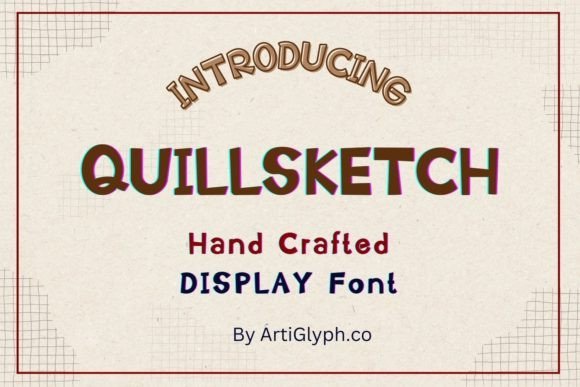 Quillsketch Regular Font - Featured Image