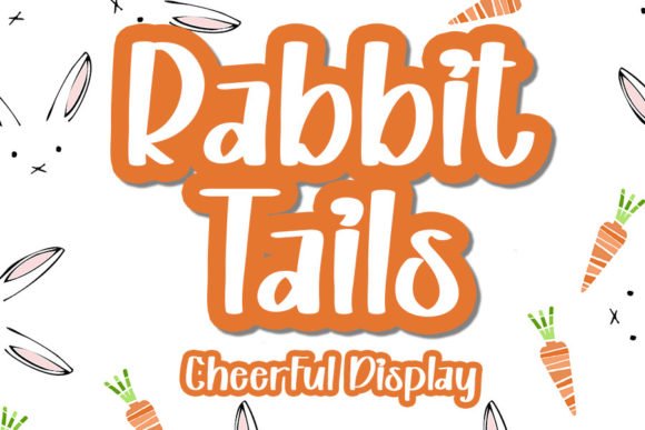 Rabbit Tails Font - Featured Image