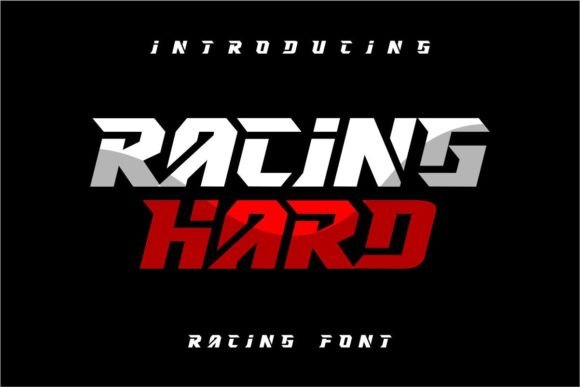 Racing Hard Font - Featured Image