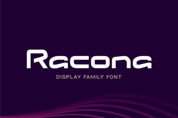 Racona Font - Featured Image