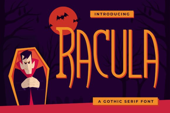 Racula Font - Featured Image
