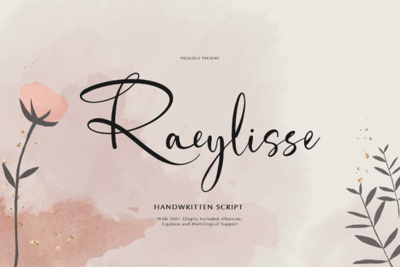 Raeylisse Font - Featured Image