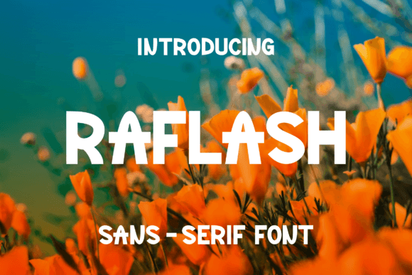 Raflash Font - Featured Image