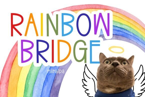 Rainbow Bridge Font - Featured Image