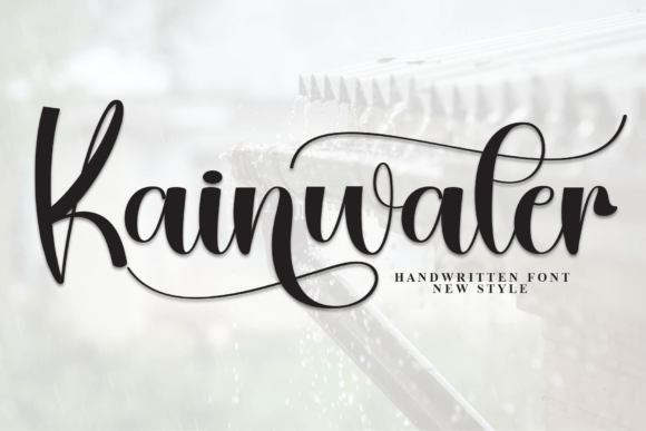 Rainwater Font - Featured Image