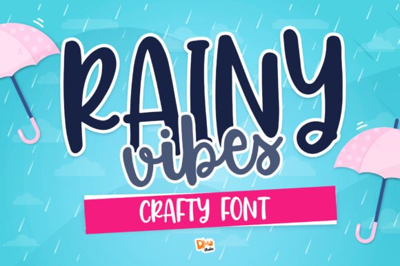 Rainy Vibes Font - Featured Image