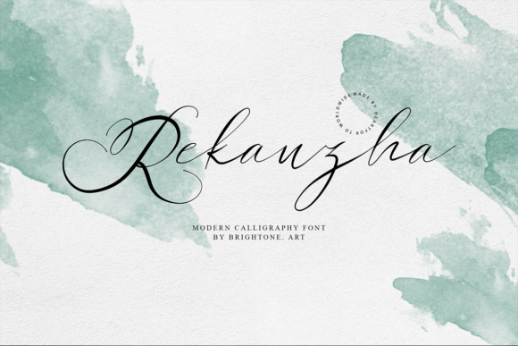 Rakanzha Script Font - Featured Image