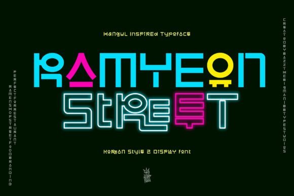 Ramyeon Street Font - Featured Image