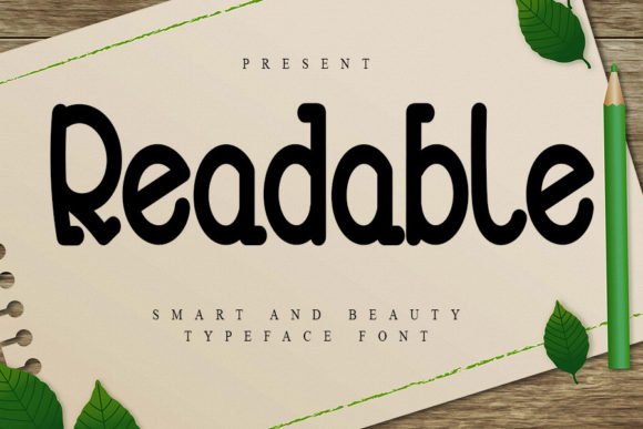 Readable Font - Featured Image