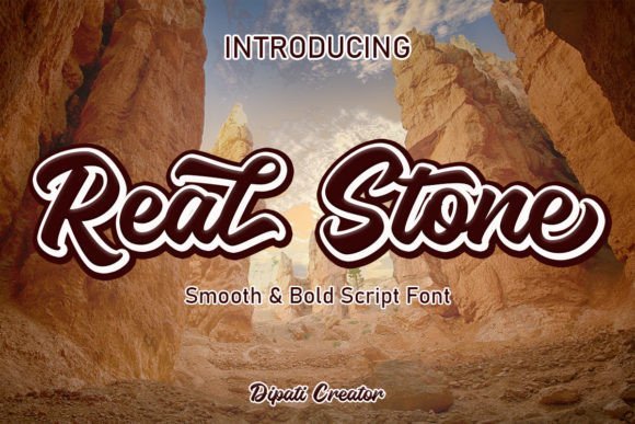 Real Stone Font - Featured Image